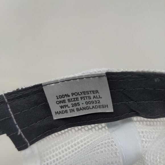 Kissimmee Sports Strapback Mesh Back Trucker Hat Gray OSFA Paramount - Picture 7 of 8